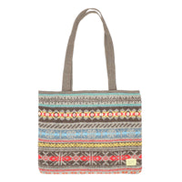 Woven Horizon Tote