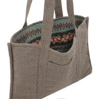 Woven Horizon Tote