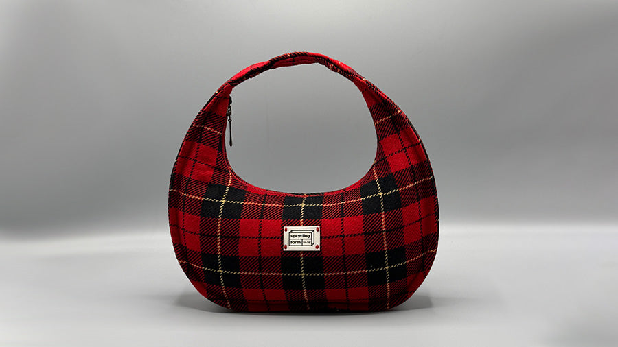 Cherry Check Luna Bag