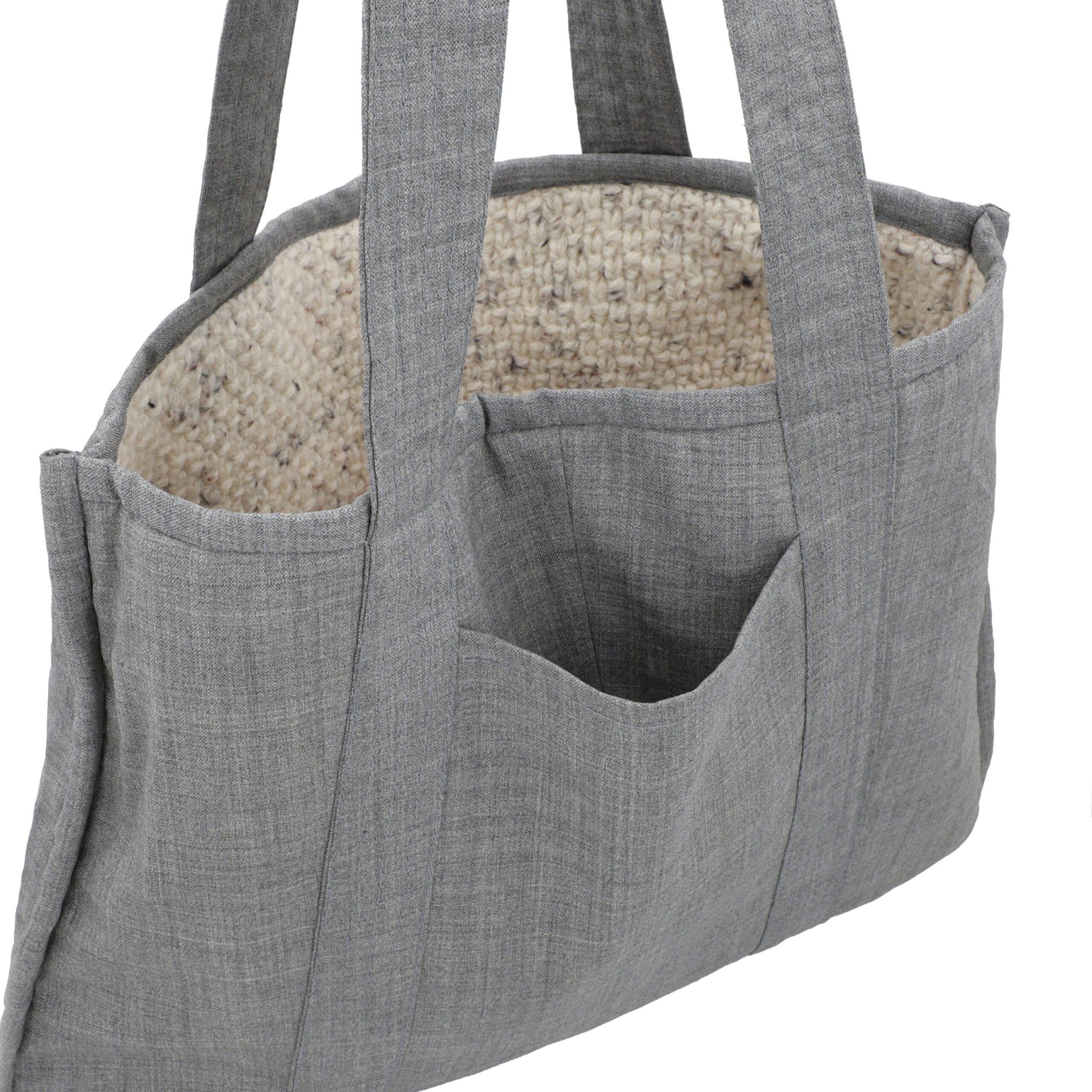 Ivory–Light Grey
