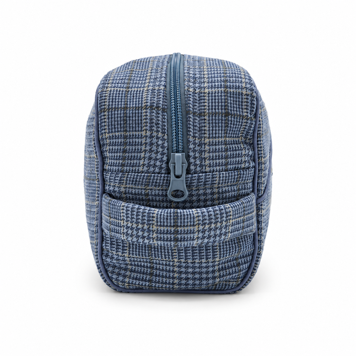Denim Blue Houndstooth