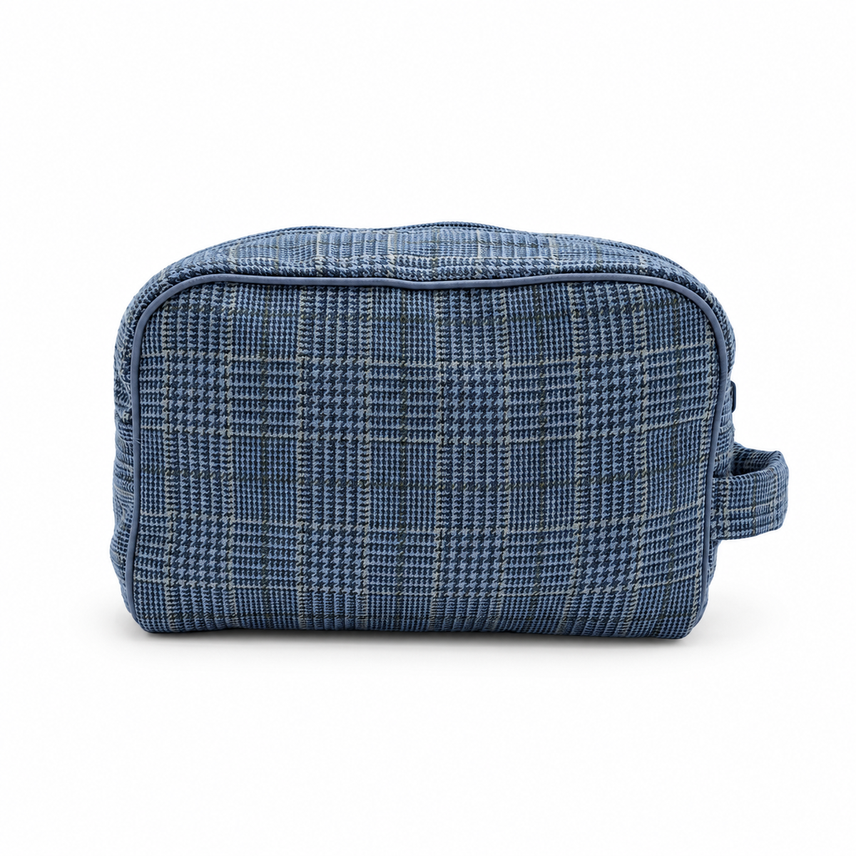 Denim Blue Houndstooth