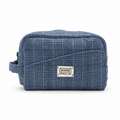 Denim Blue Houndstooth