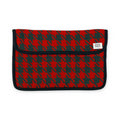 Garnet Houndstooth 15"