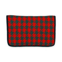 Garnet Houndstooth 15"