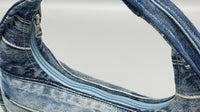 Faded Stripe Luna Bag