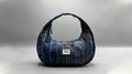 Indigo Stitch Luna Bag