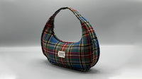 Multicolor Plaid Luna Bag