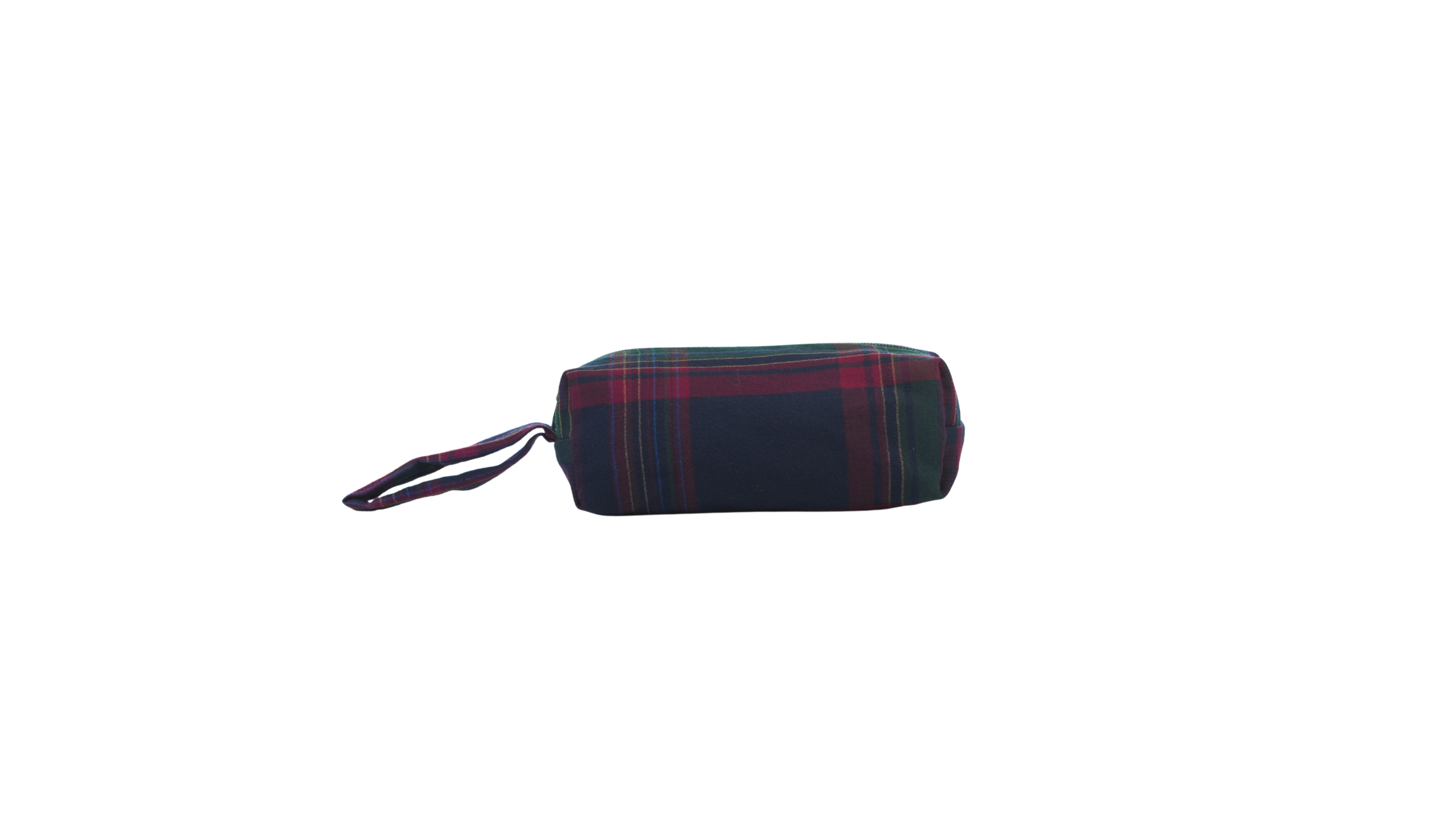Cherry Plaid Stationary Pouch