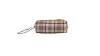 Soft Oak Check Stationary Pouch