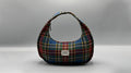 Multicolor Plaid Luna Bag