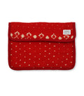 Crimson Knit Elegance