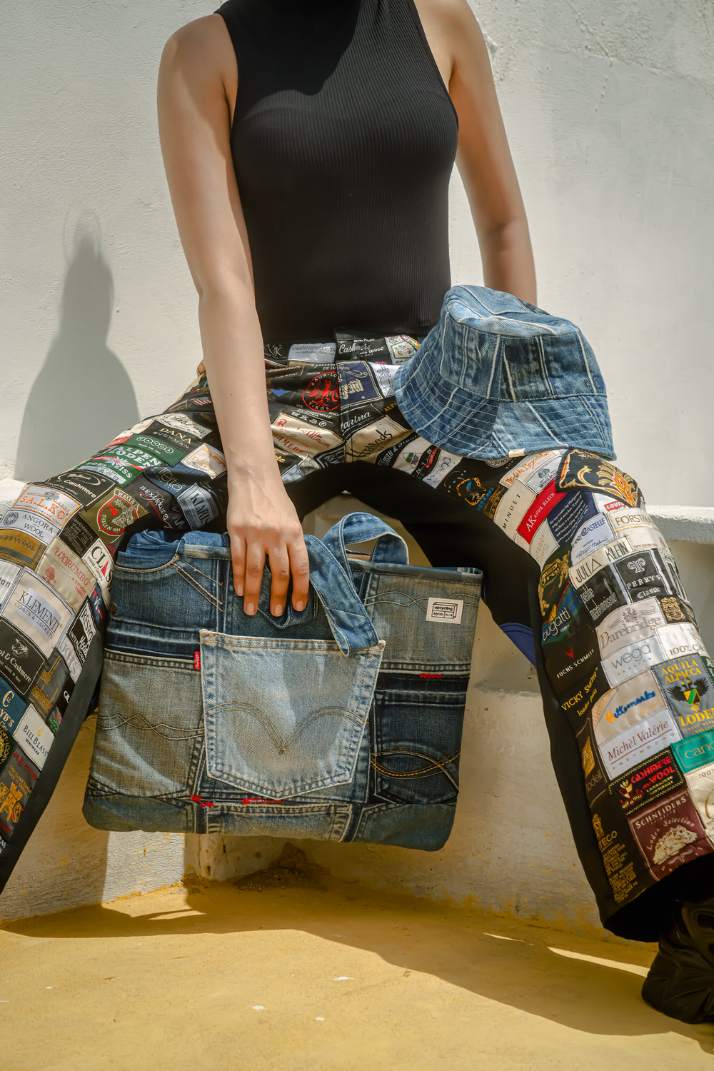 Denim Tote Bag