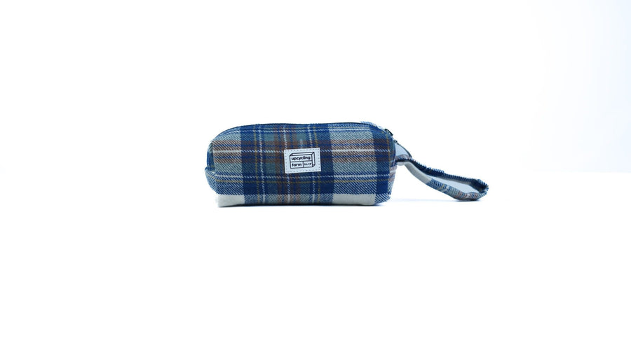 Blue Blockfield Stationery Pouch