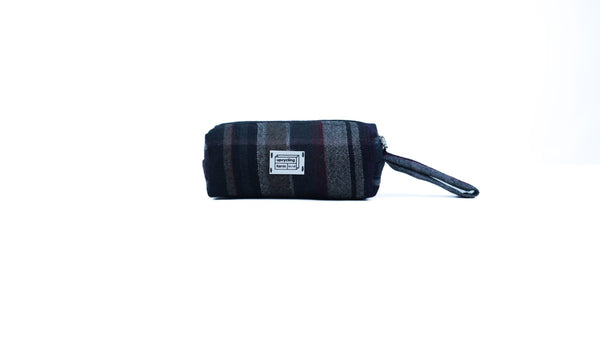 Charcoal Stripe Stationery Pouch