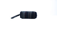 Charcoal Stripe Stationery Pouch