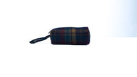 Copper Plaid Stationery Pouch
