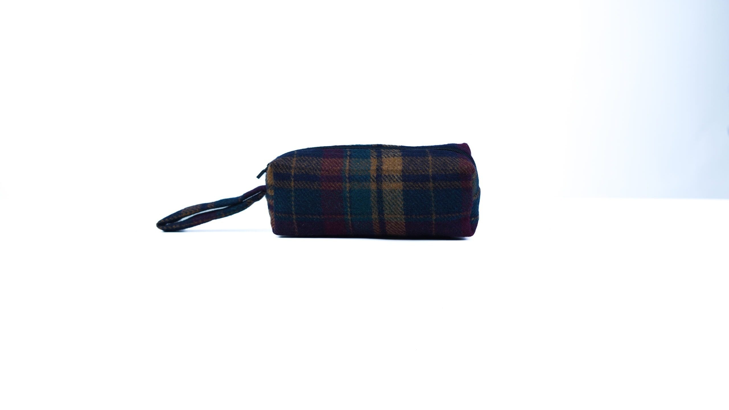 Copper Plaid Stationery Pouch