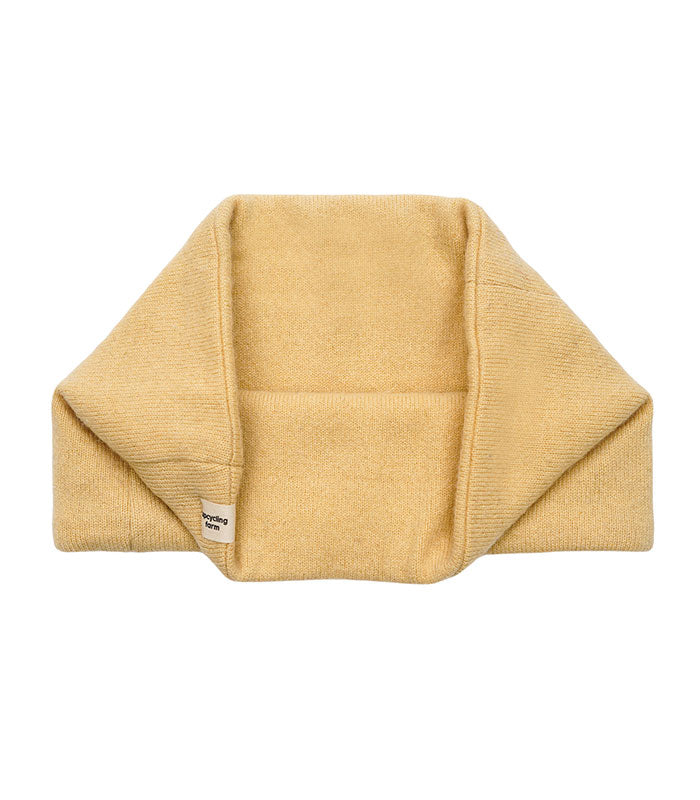 Velvet Beige Neck Warmers