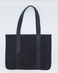 Indigo Pinstripe