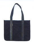 Indigo Pinstripe