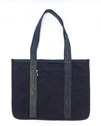 Indigo Pinstripe