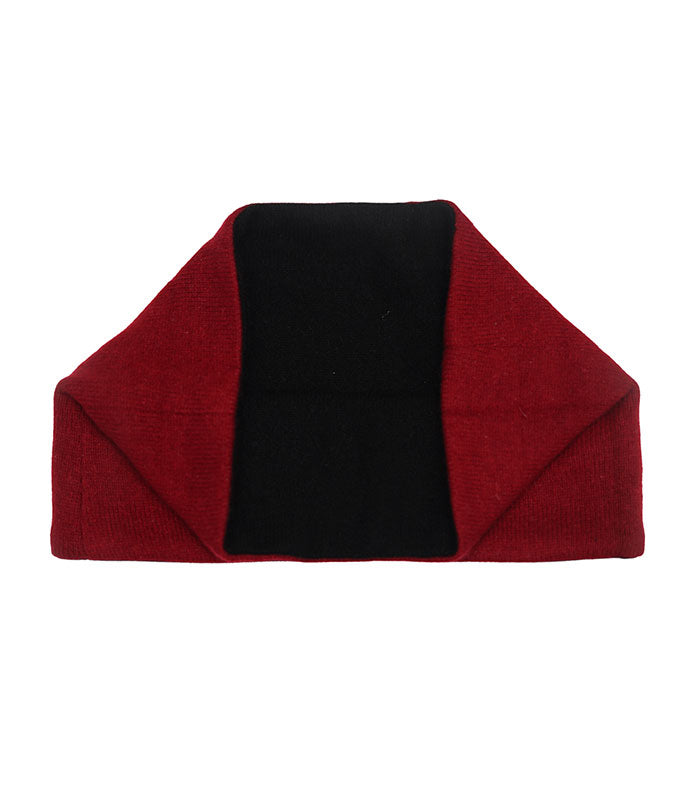 Deep Burgundy Neck Warmers