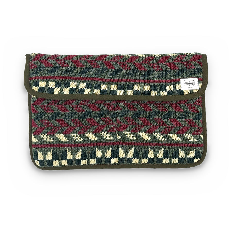 Olive Chevron 15"