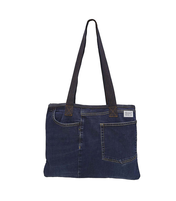 HYDE × SWITCHBLADE DENIM TOTE BAG Denim Tote Bag