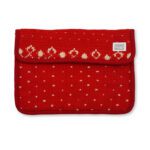 Crimson Knit Elegance