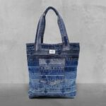 Indigo Patch Tote