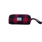 Burgundy Block Stationery Pouch