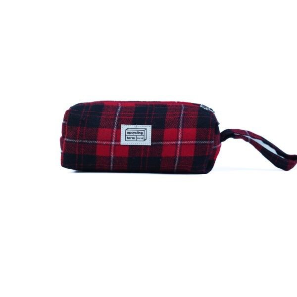 Burgundy Block Stationery Pouch