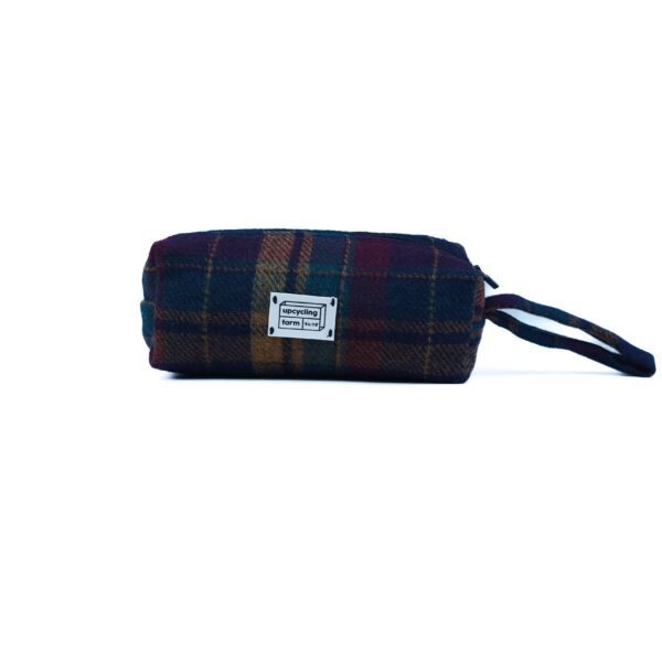 Copper Plaid Stationery Pouch